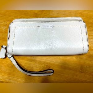 White Coach Wristlet